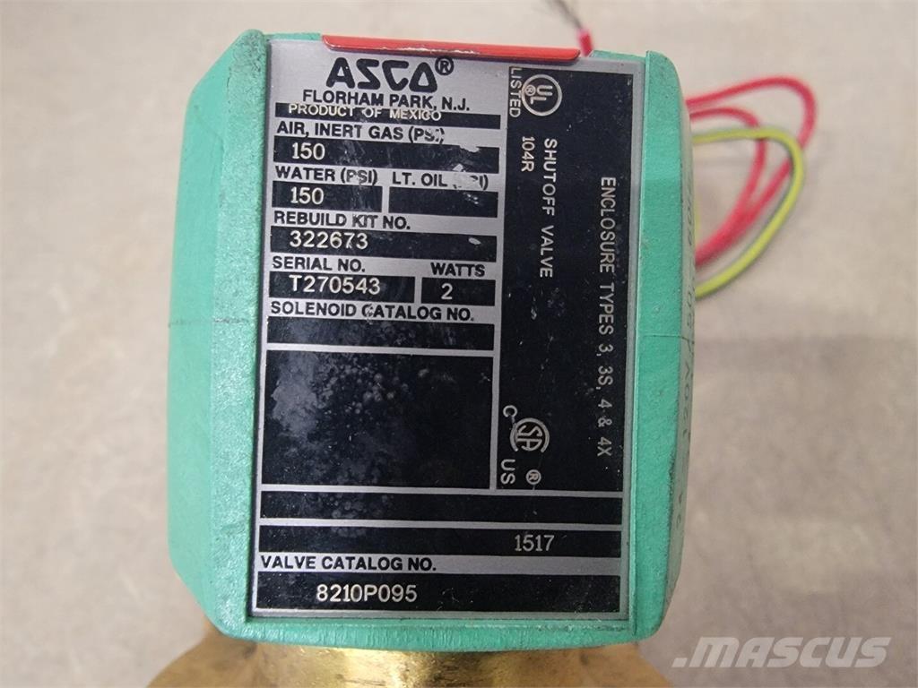 Asco 8210P095 건설 장비 - 기타