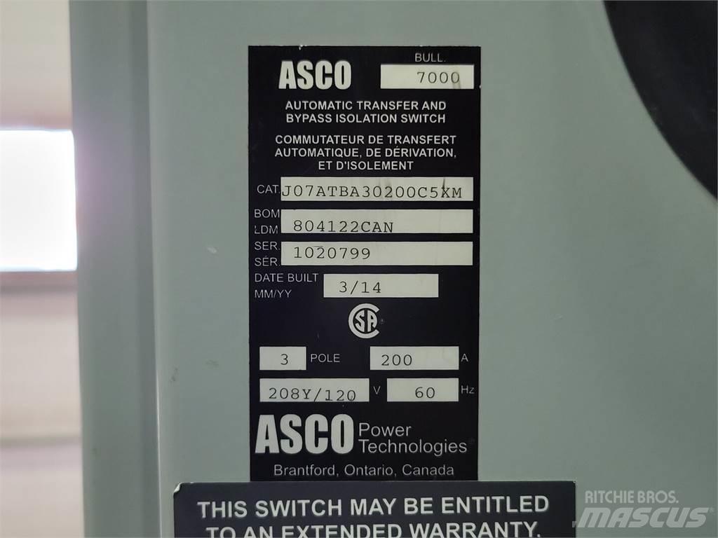 Asco J07ATBA30200C5XM 건설 장비 - 기타