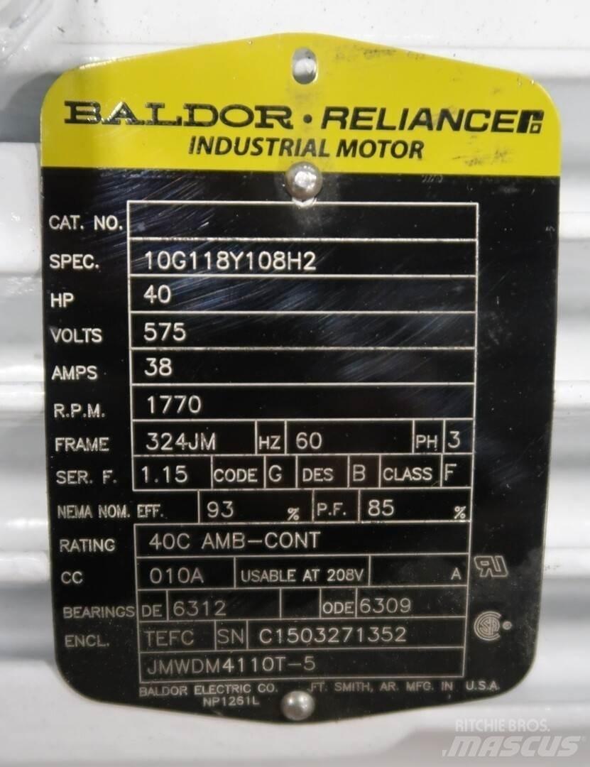Baldor 10G118Y108H2 공업용 엔진
