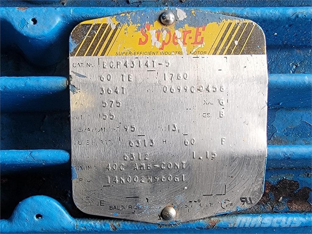 Baldor ECP4314T-5 공업용 엔진