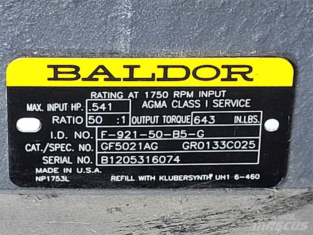Baldor GF5021AG 건설 장비 - 기타