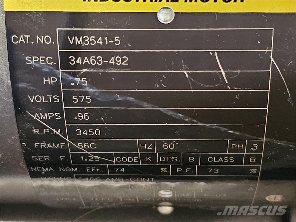 Baldor VM3541-5 공업용 엔진