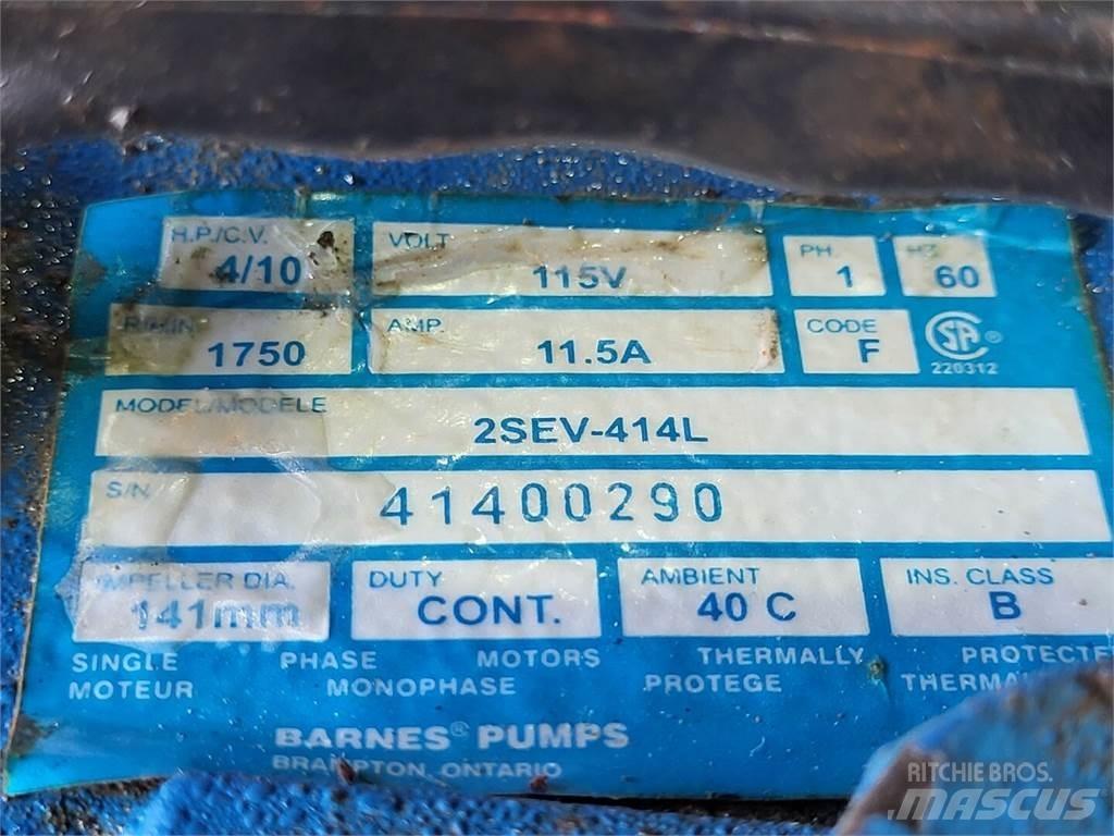  BARNES 2SEV-414L 폐기물 펌프