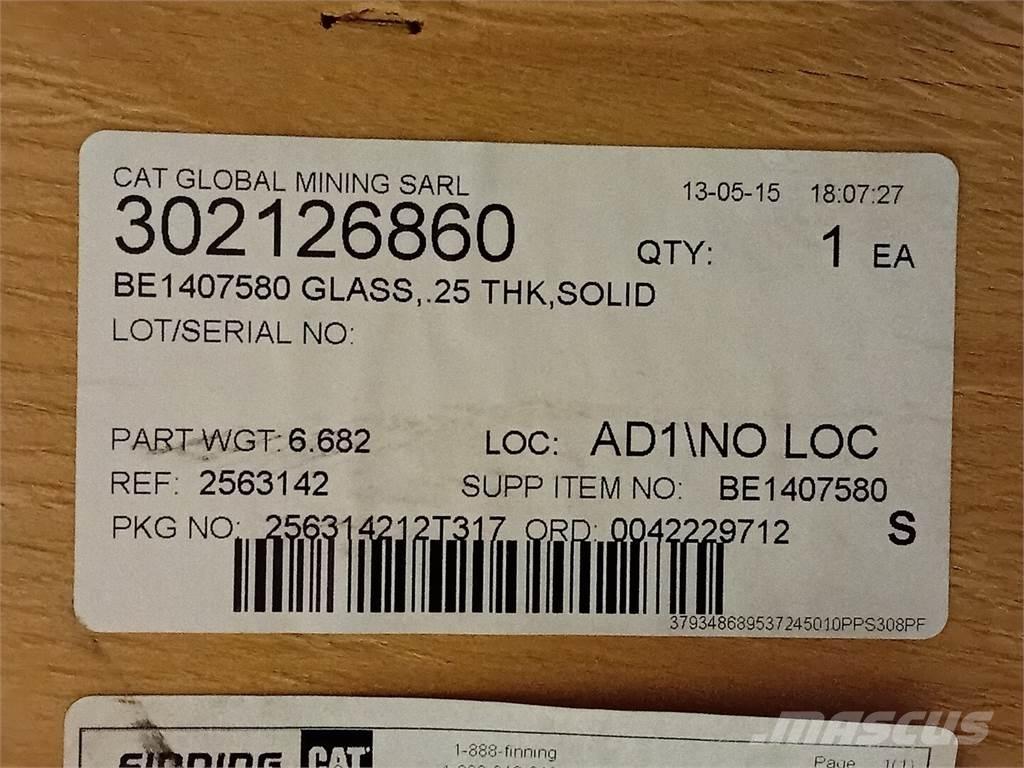 CAT 140-7580 기타 지하 광산용 장비