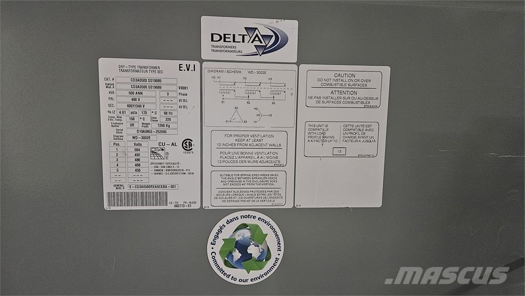 Delta CD3A0500S019689 건설 장비 - 기타