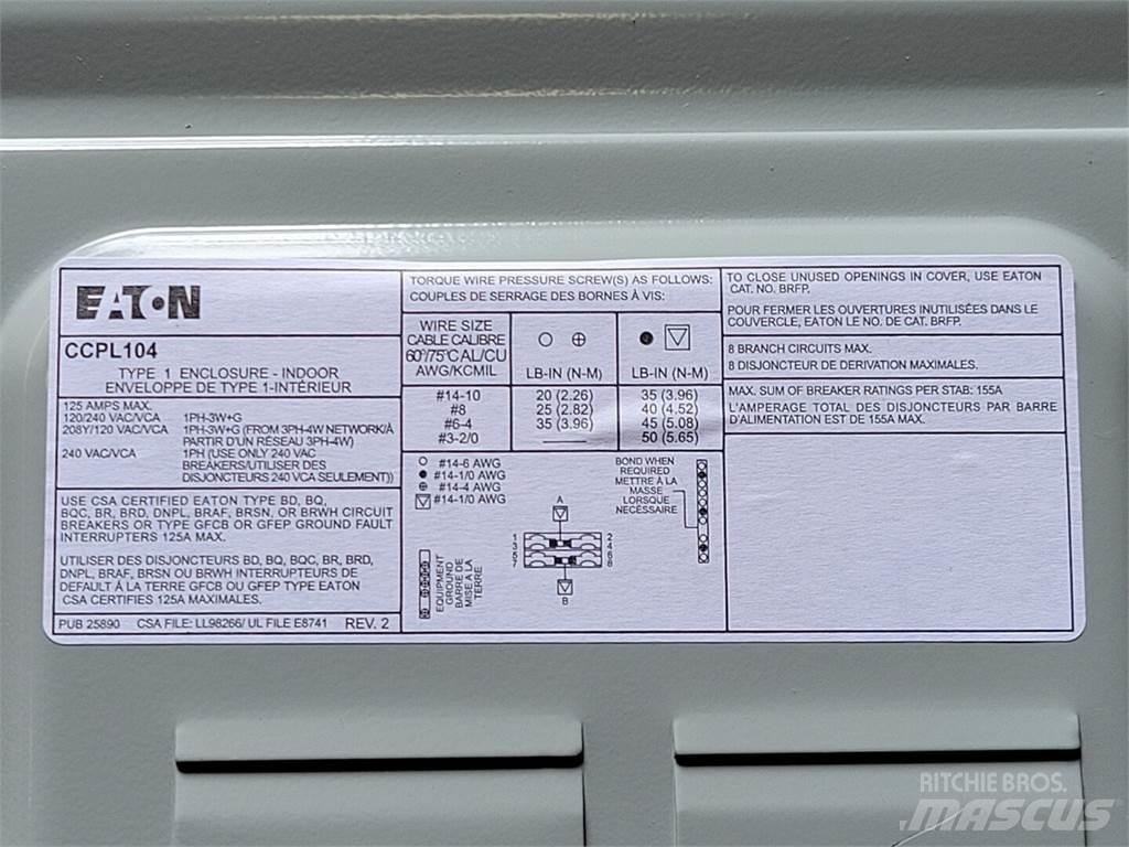 Eaton CCPL104 건설 장비 - 기타