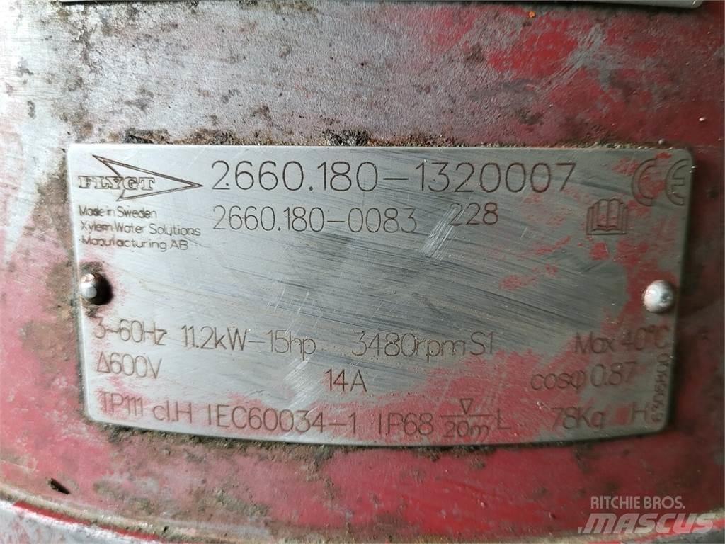 Flygt 2660.180-0083 폐기물 펌프