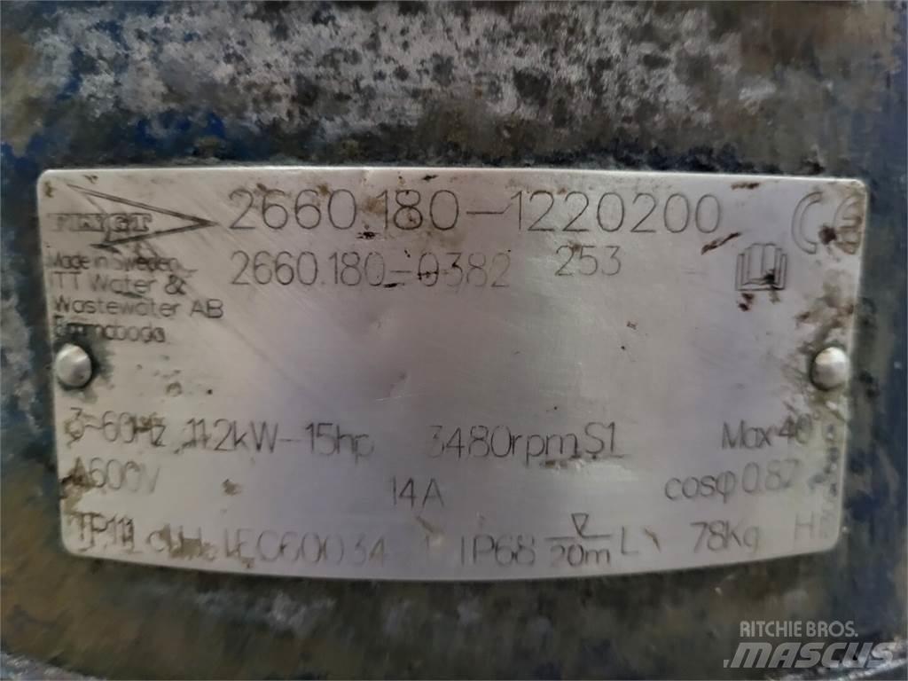 Flygt 2660.180-0382 폐기물 펌프