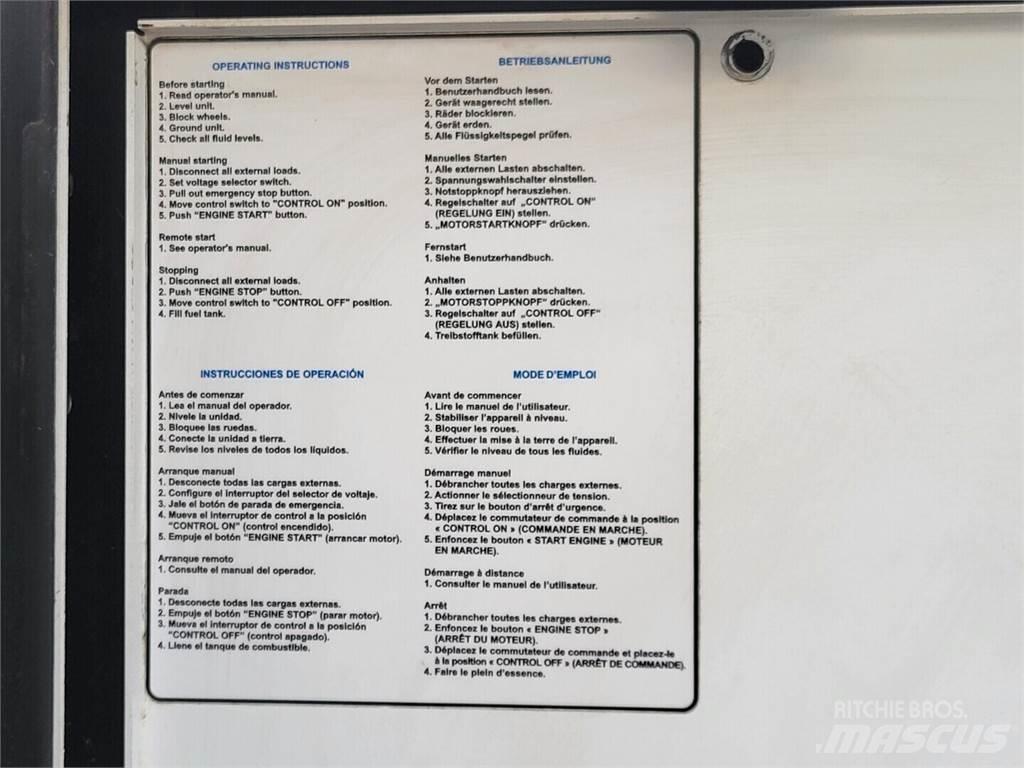Generac MMG45FHKCAN6 디젤 발전기
