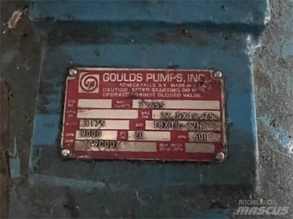  GOULDS 3175 폐기물 펌프