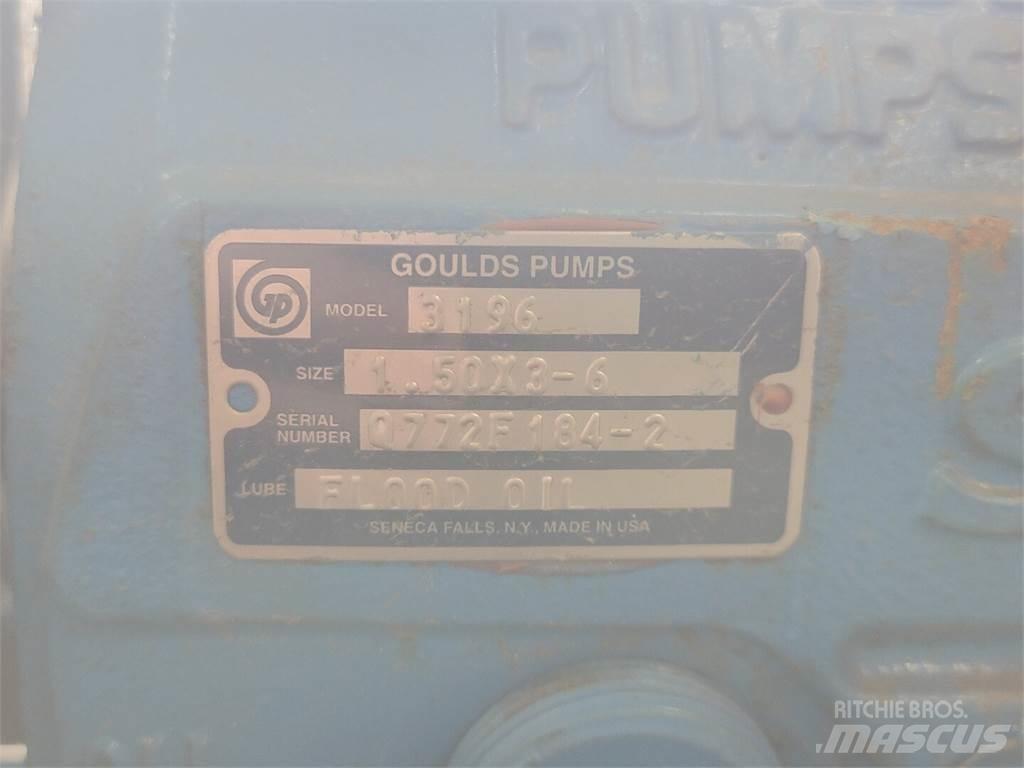  GOULDS 3196 폐기물 펌프