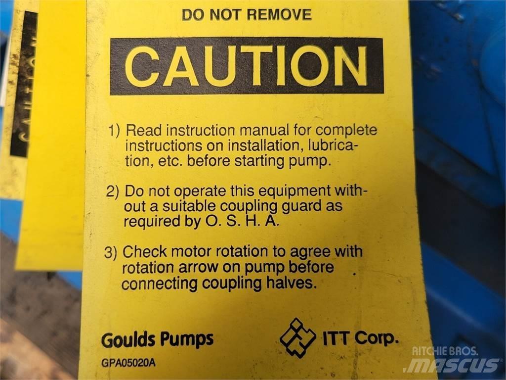  GOULDS 3196 폐기물 펌프