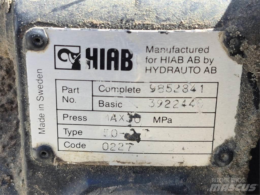 Hiab 122B-2-CL 크레인 부품 및 장비