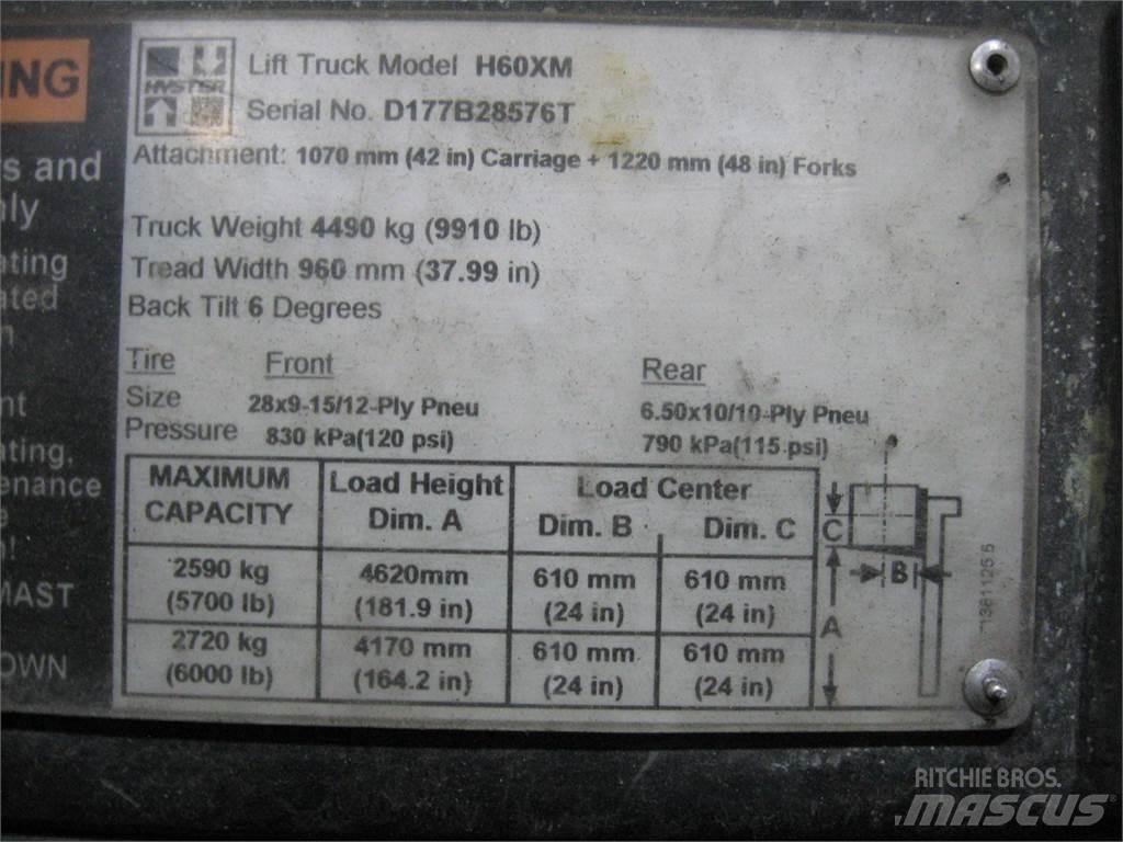 Hyster H60XM 건설 장비 - 기타