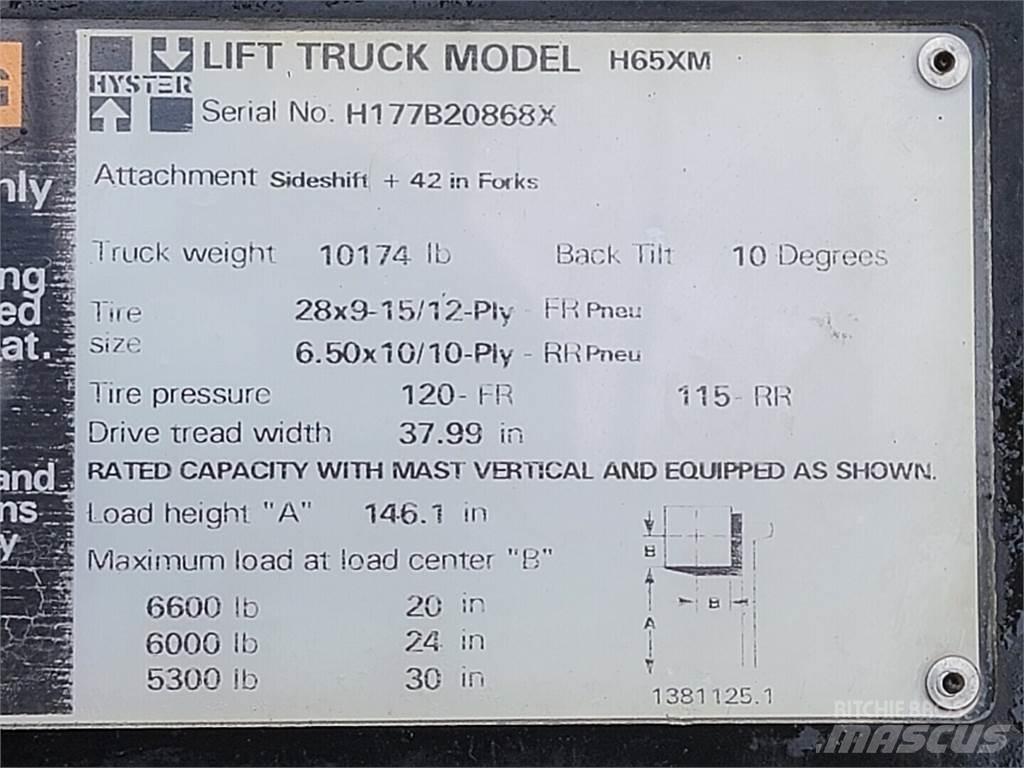 Hyster H65XM 건설 장비 - 기타