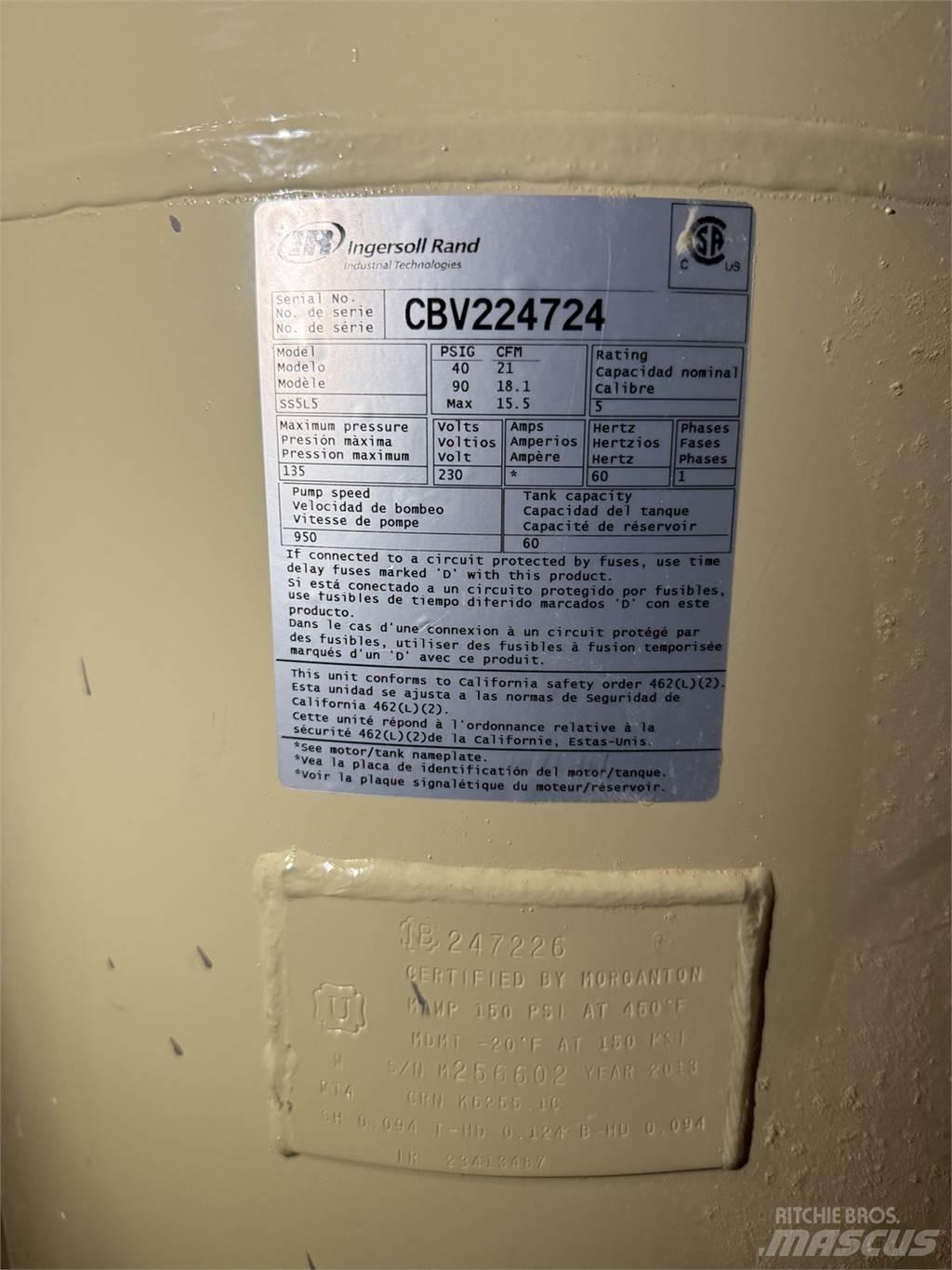 Ingersoll Rand SS5L5 콤푸레샤