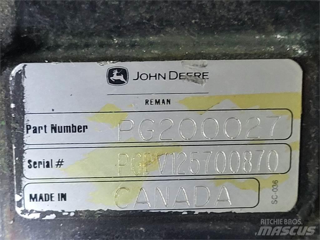 John Deere PG200027 폐기물 펌프