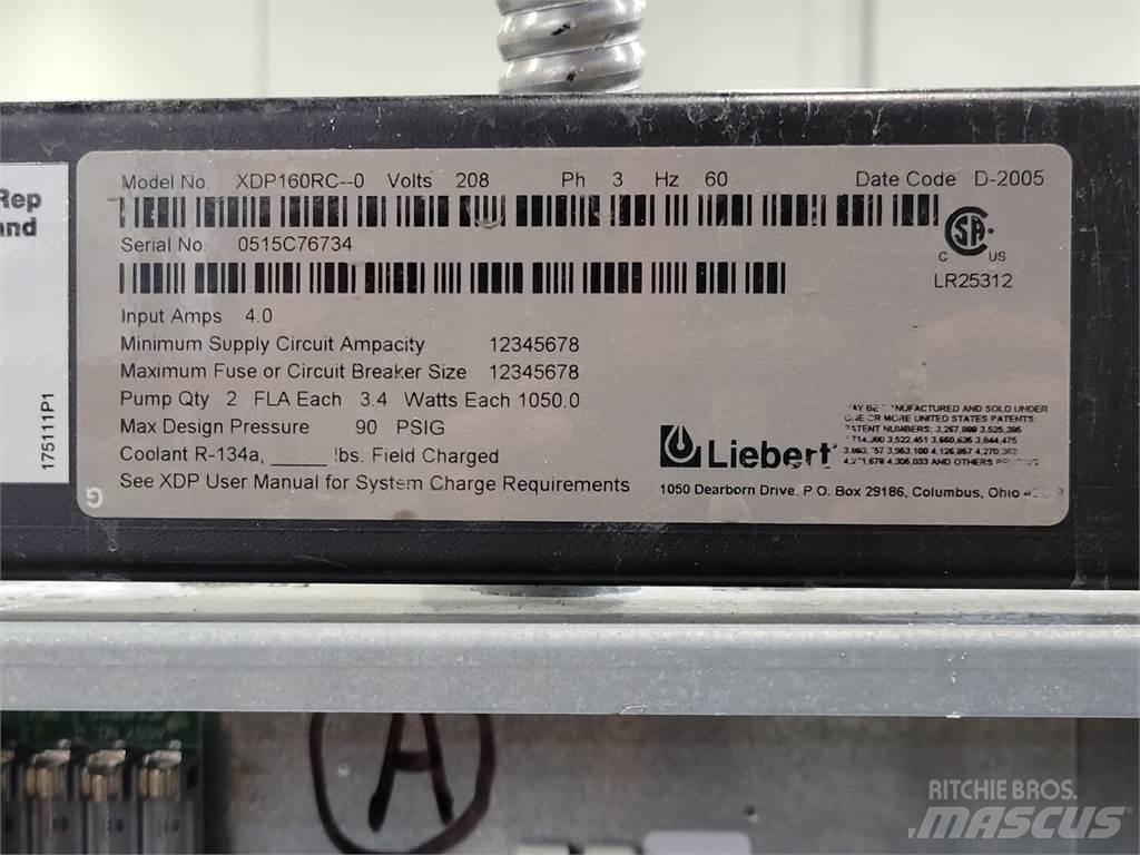  LIEBERT XDP160RC-0 가열 및 해동 장비