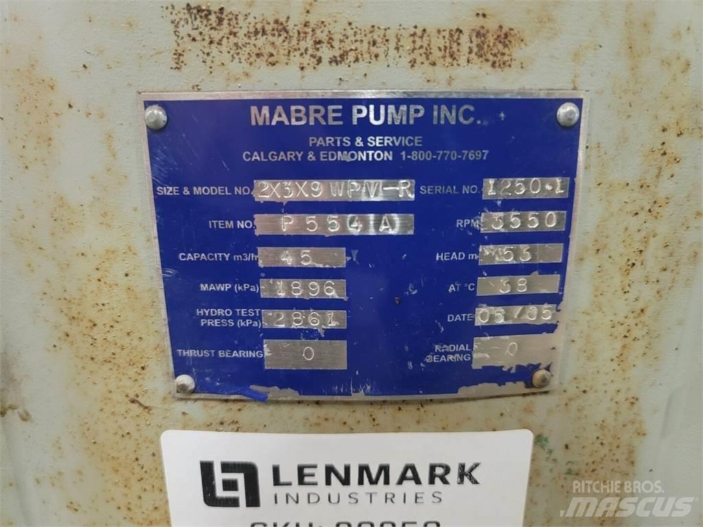  MABRE PUMP WPV-R 폐기물 펌프