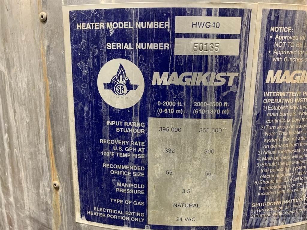  MAGIKIST HWG40 가열 및 해동 장비