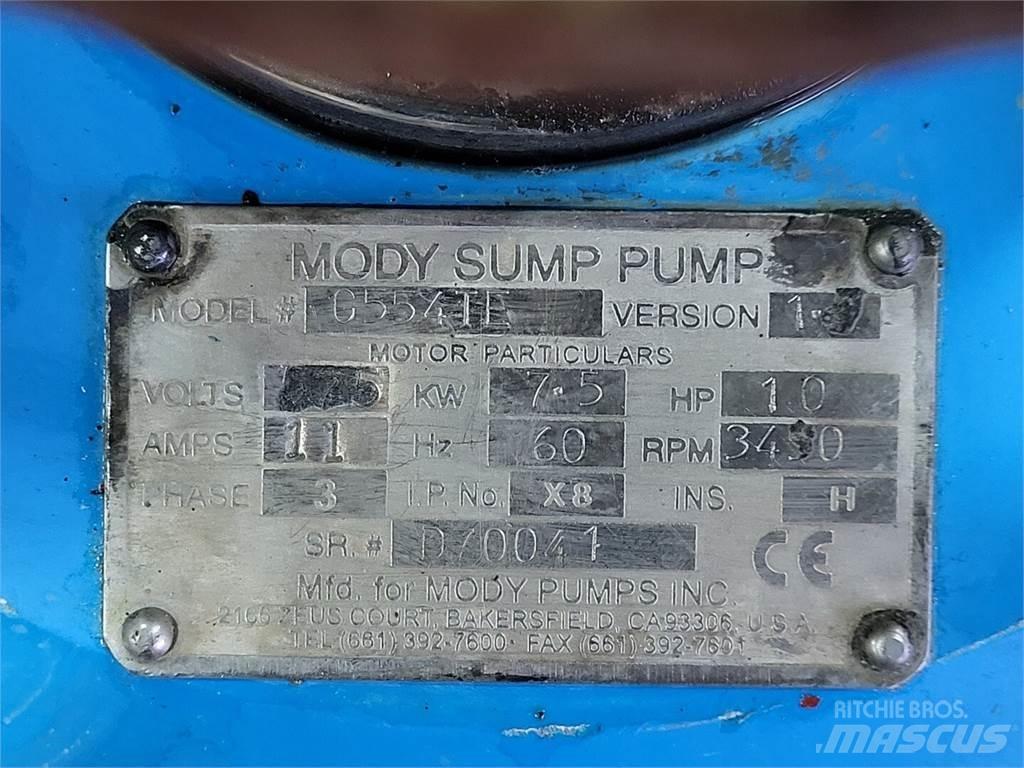  MODY PUMPS G554TE 폐기물 펌프