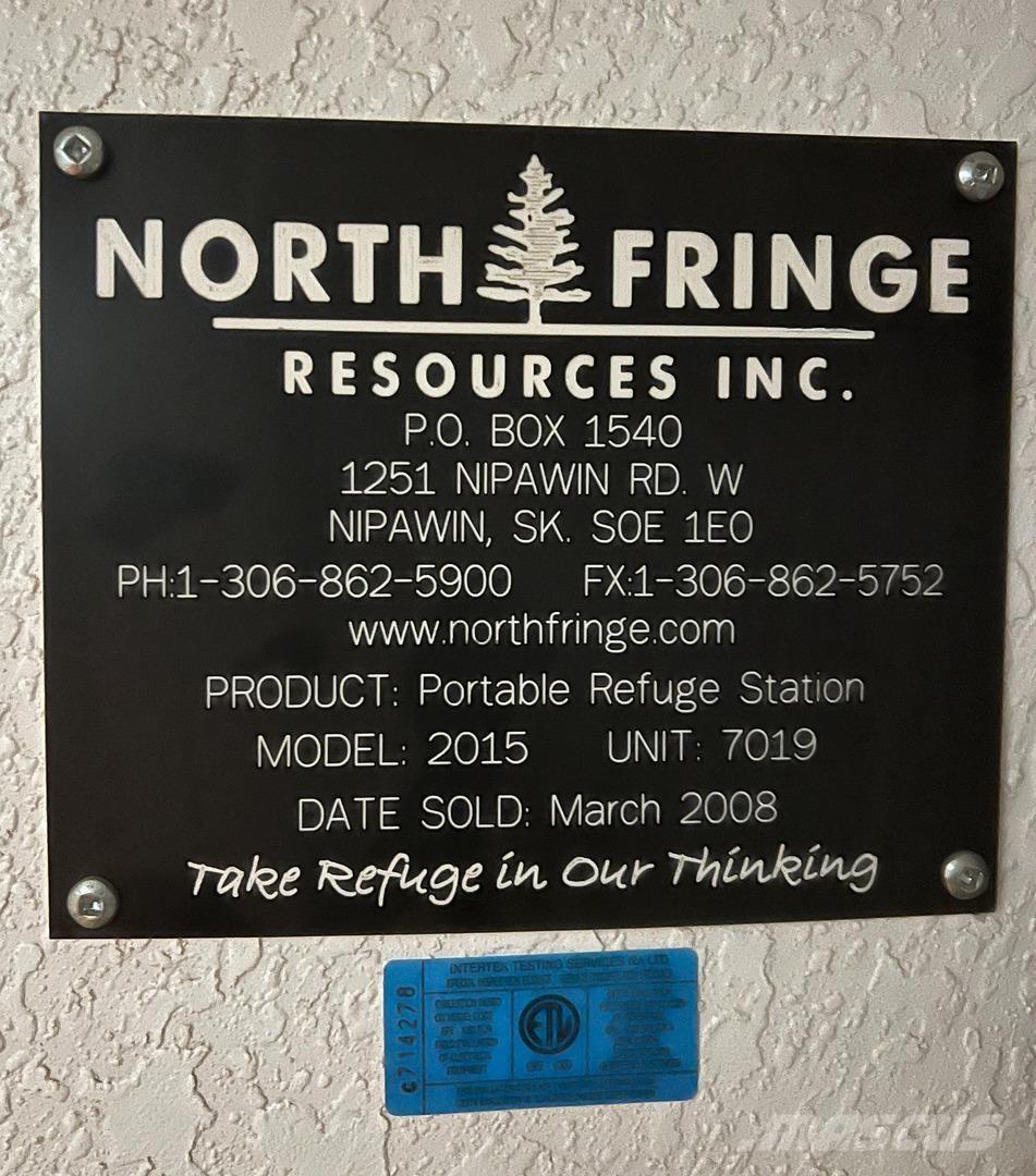  NORTH FRINGE 2015 기타 지하 광산용 장비