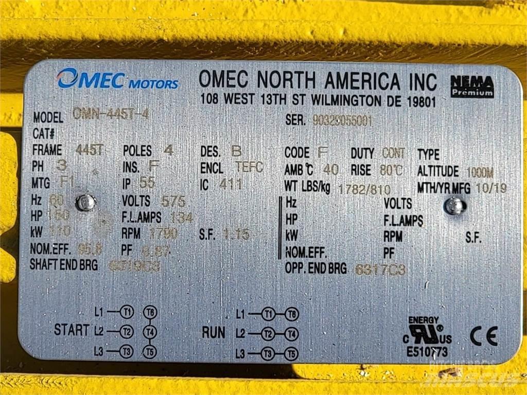  OMEC OMN-445T-4 공업용 엔진