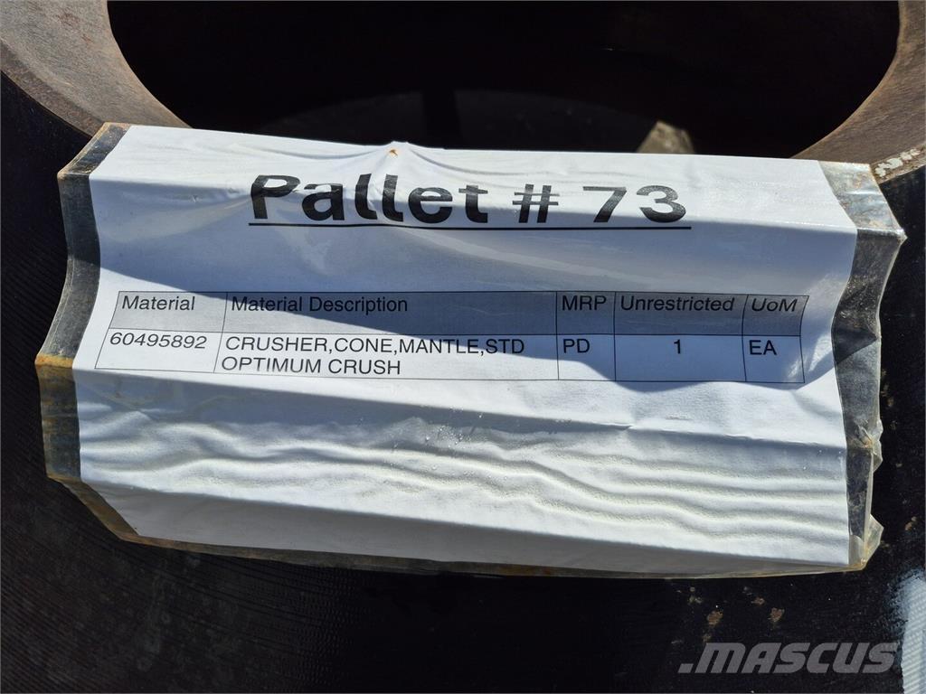  OPTIMUM CRUSH 기타 지하 광산용 장비