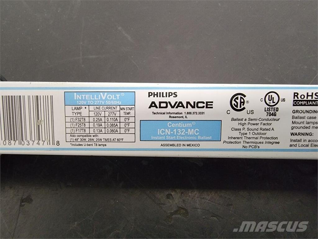  PHILIPS ICN-132-MC 철로 유지보수 장비