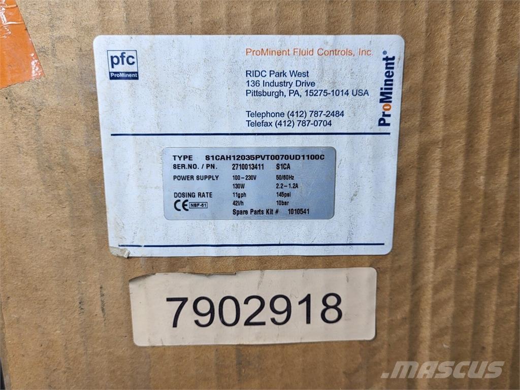  PROMINENT S1CA 폐기물 펌프