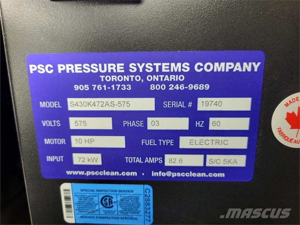  PSC S430K472AS-575 저압 세척기