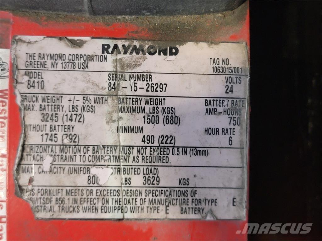 Raymond 8410 건설 장비 - 기타