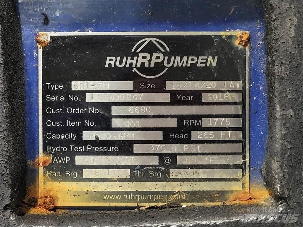  RUHRPUMPEN BB1-ZW 폐기물 펌프