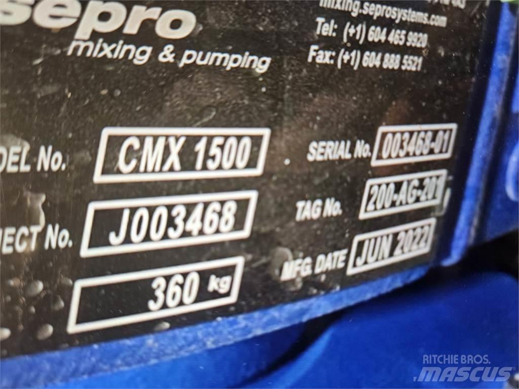  SEPRO CMX1500 폐기물 펌프