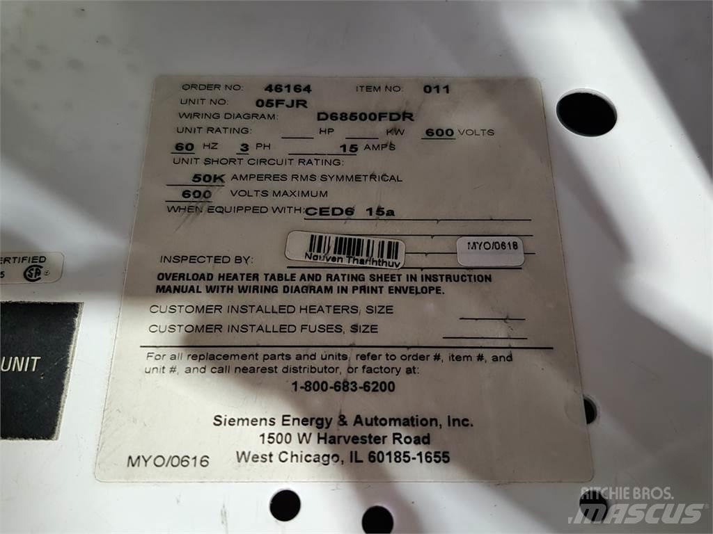 Siemens CED63B015 건설 장비 - 기타