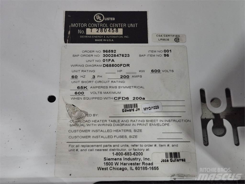 Siemens CFD63B200 건설 장비 - 기타