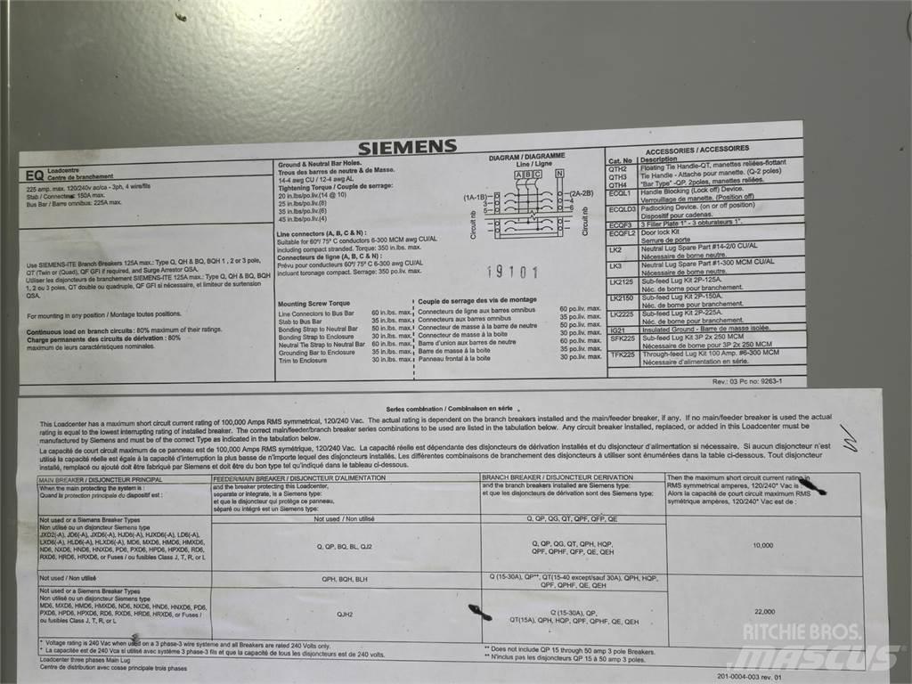 Siemens EQ424225 건설 장비 - 기타