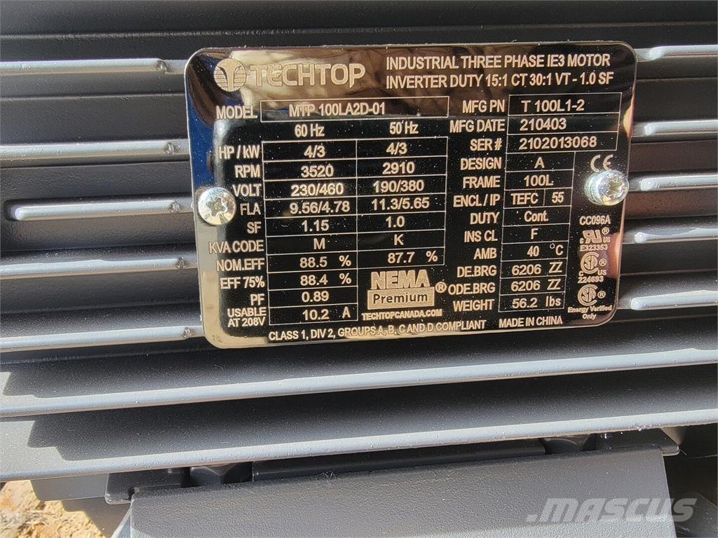  TECHTOP MTP100LA2D-01 공업용 엔진