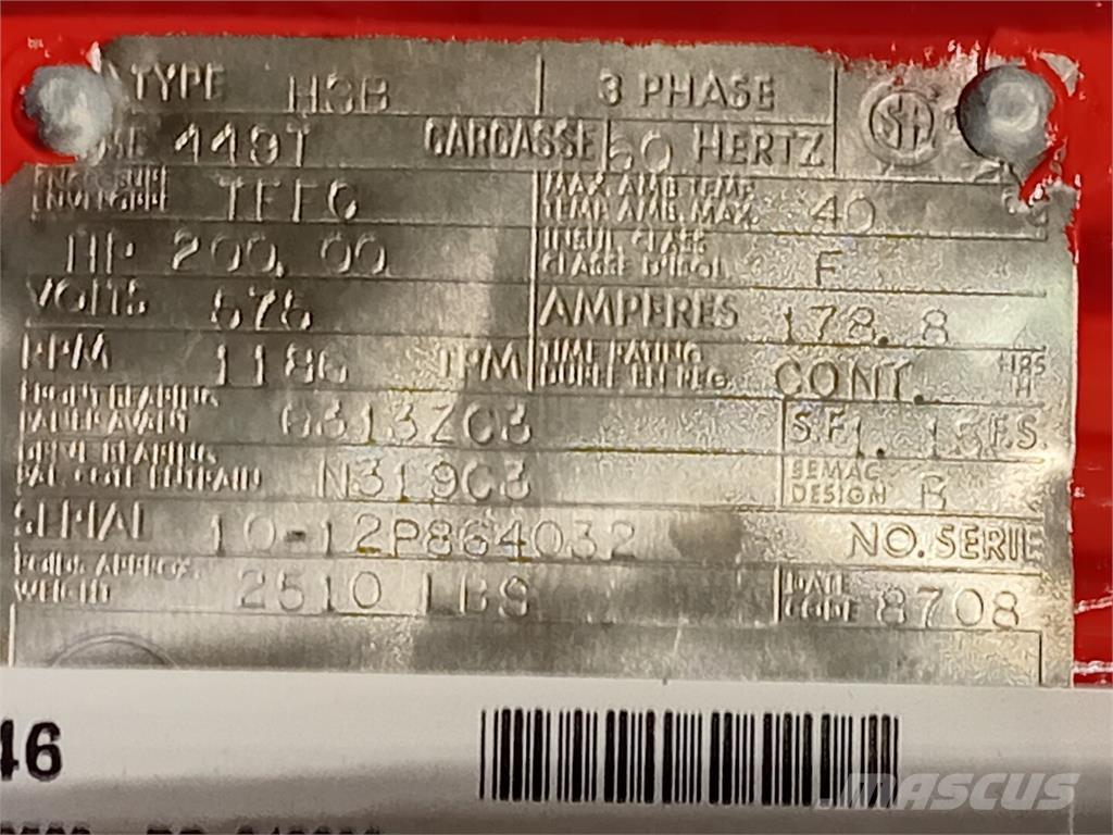  TECO-WESTINGHOUSE 공업용 엔진