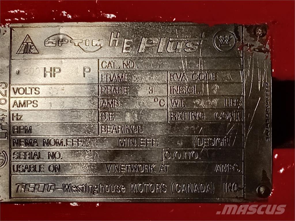  TECO-WESTINGHOUSE 공업용 엔진