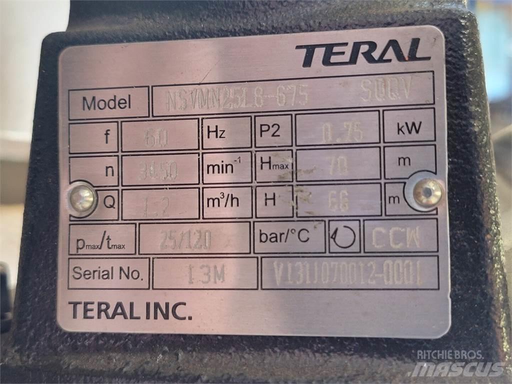  TERAL NSVMN25L8-675 폐기물 펌프