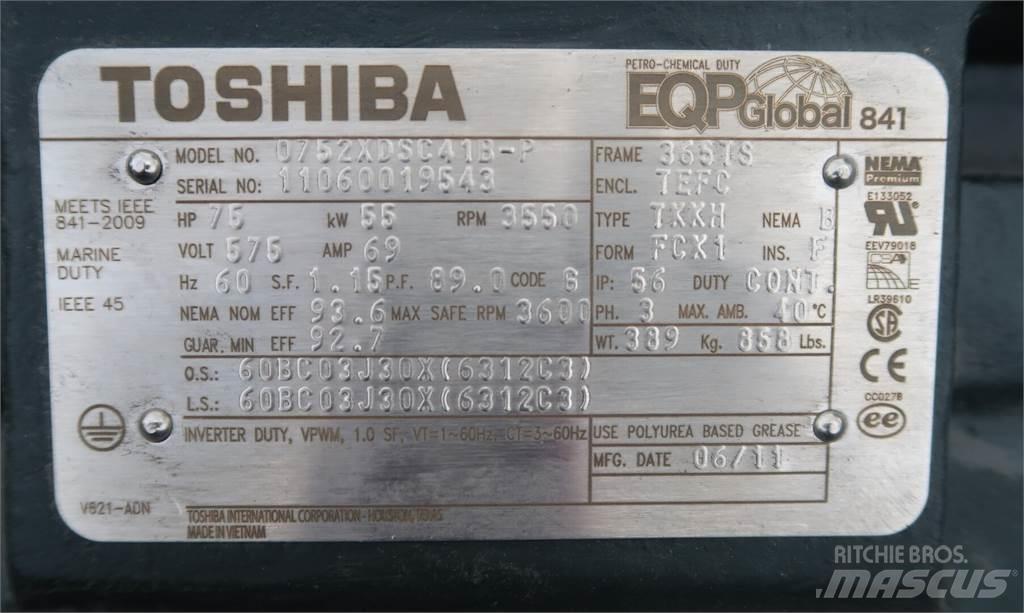  TOSHIBA 0752XDSC41B-P 공업용 엔진