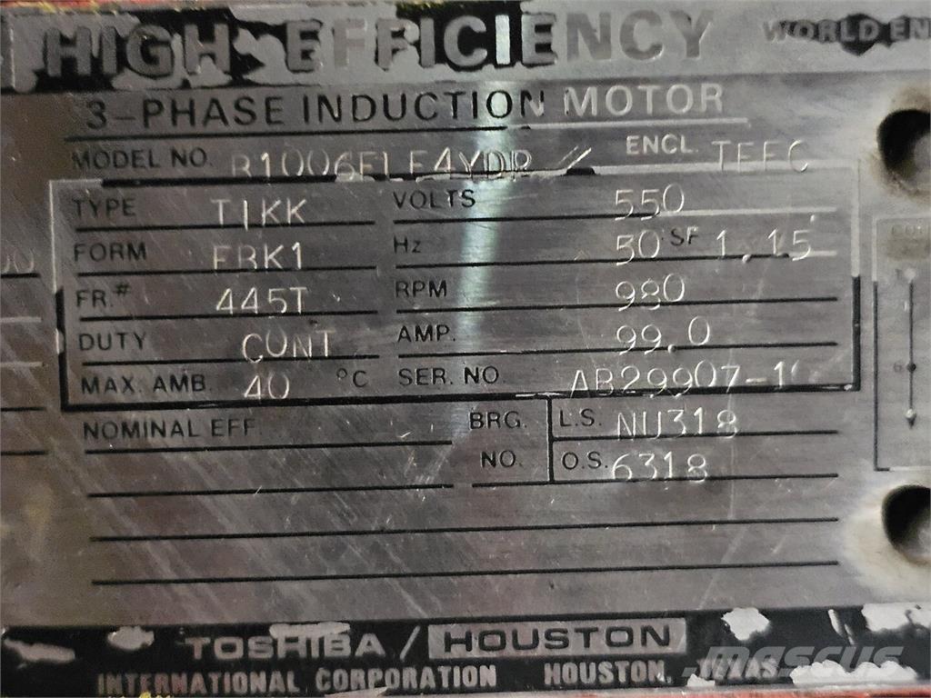  TOSHIBA B1006FLF4YDP 공업용 엔진