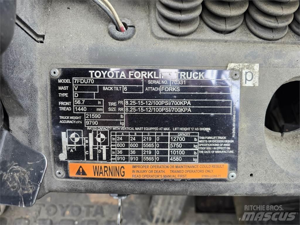 Toyota 7FDU70 건설 장비 - 기타