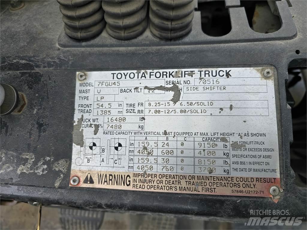 Toyota 7FGU45 건설 장비 - 기타