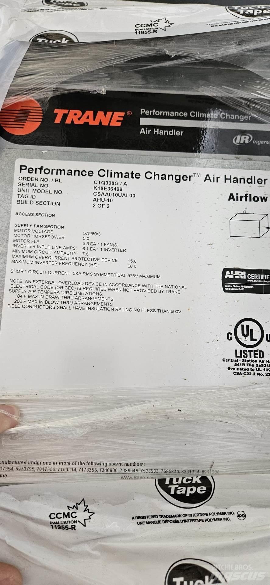 Trane CSAA010UAL00 가열 및 해동 장비