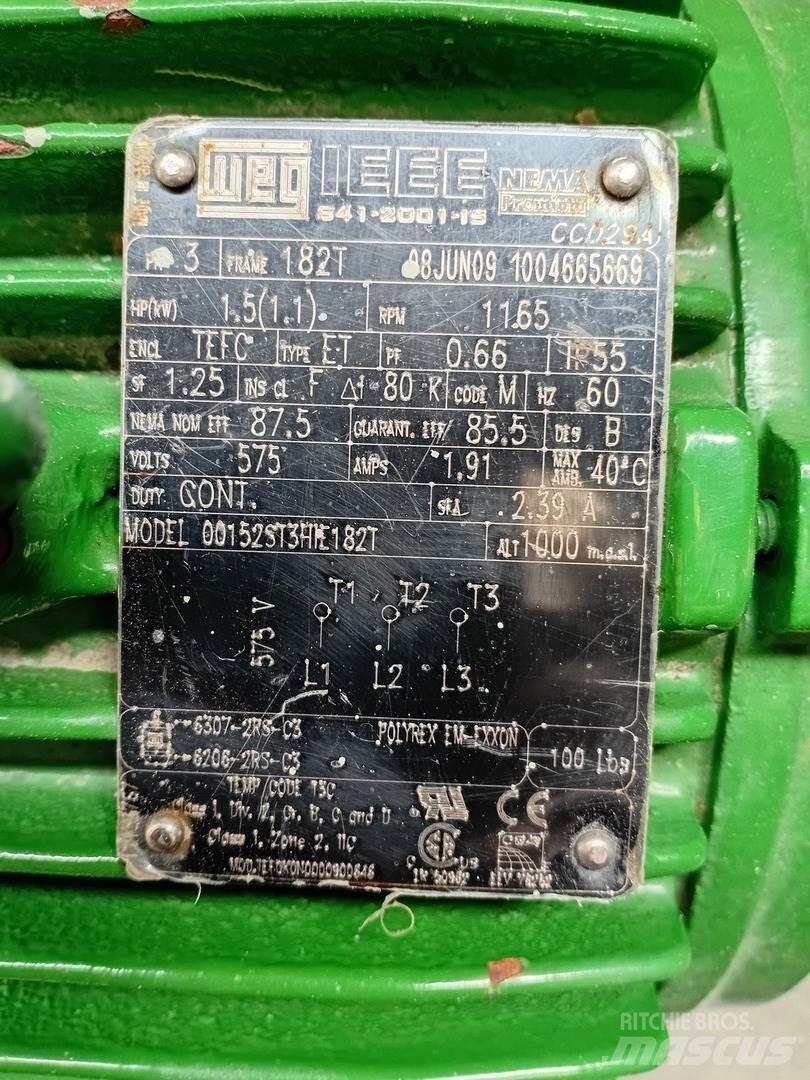  WEG 00152ST3HIE182T 공업용 엔진