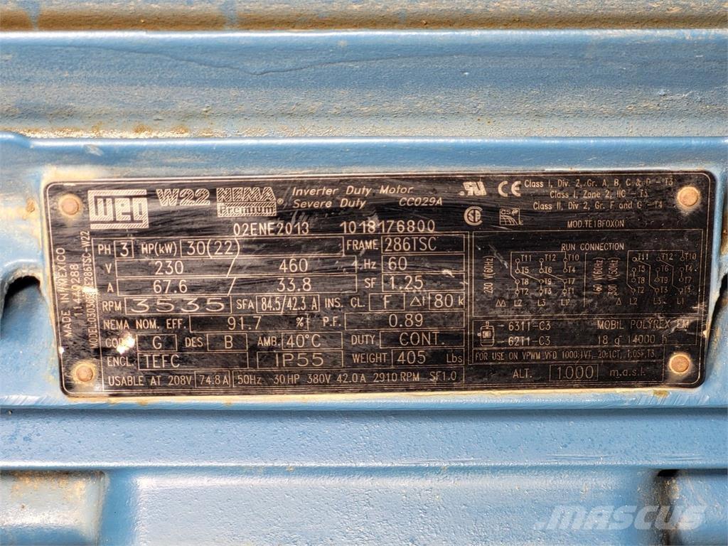  WEG W22 공업용 엔진