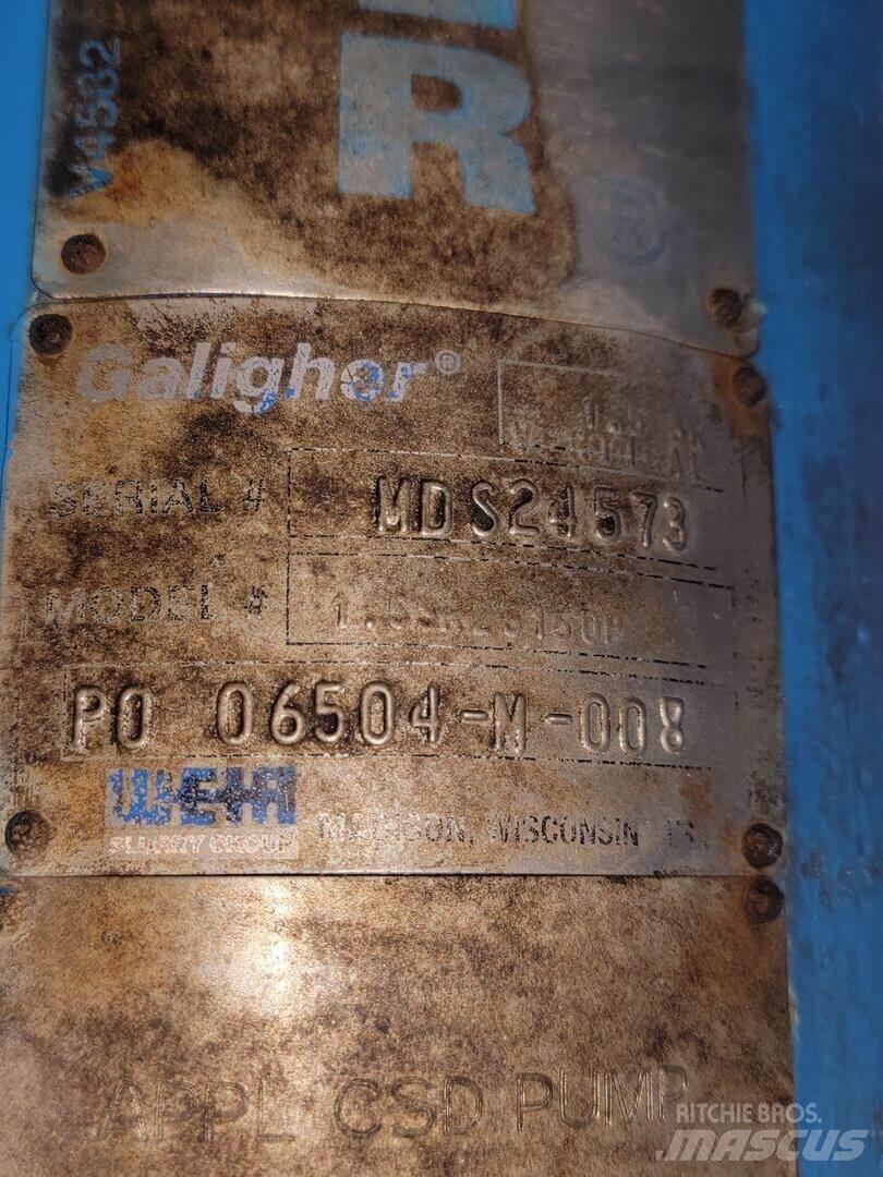  WEIR 폐기물 펌프