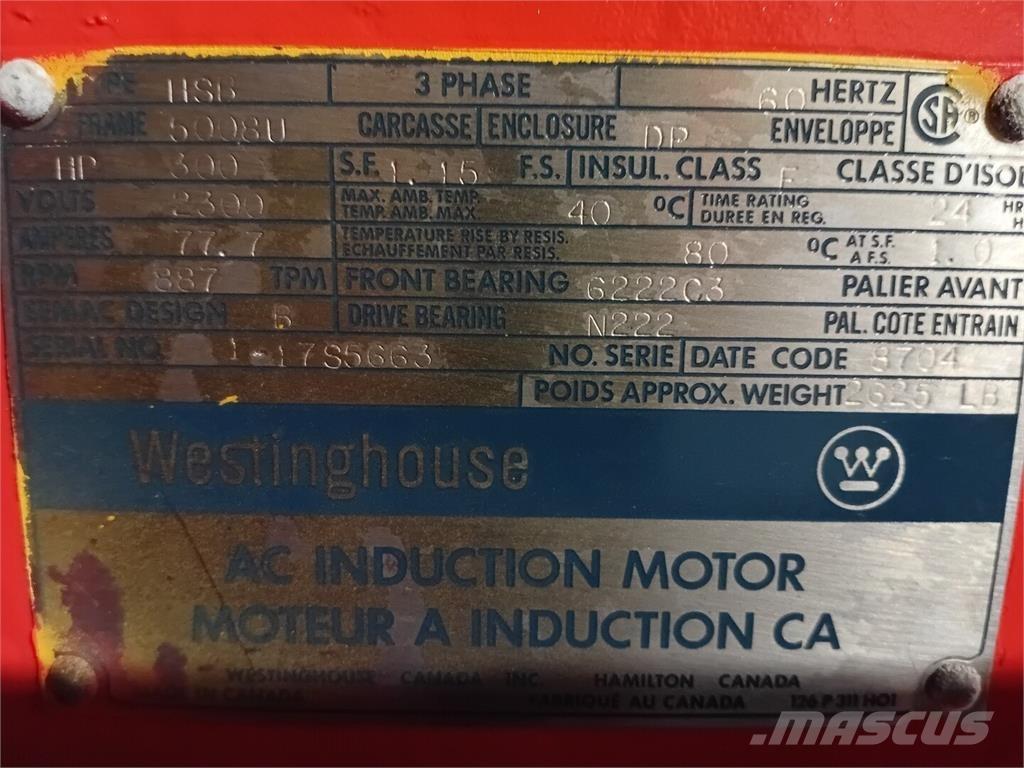 Westinghouse HSB 공업용 엔진